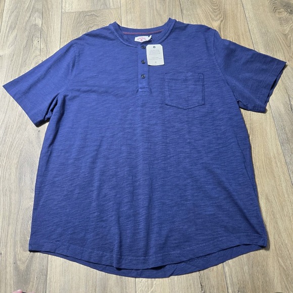 Brooks Brothers Men's Polo Shirt Size XL Navy Blue - New - Red Fleece - Pocket - Picture 1 of 9